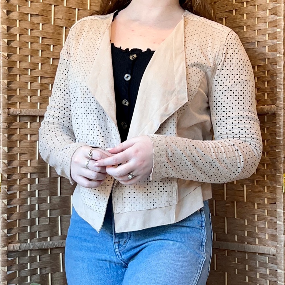 Lysse Tan Suede Jacket